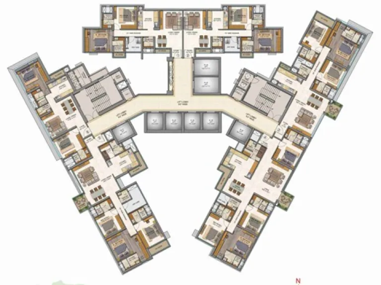 4 BHK plan